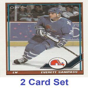 Everett Sanipass Hockey Card Collection